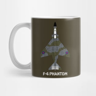 McDonnell Douglas F-4 Phantom (UK Grey/Green camo) Mug